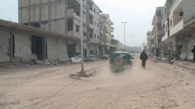 Vidéo : les ruines de Kobané