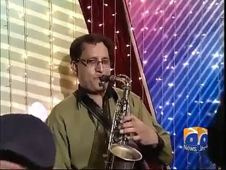 Farah anwar performance at khabar naak geo news tv channel