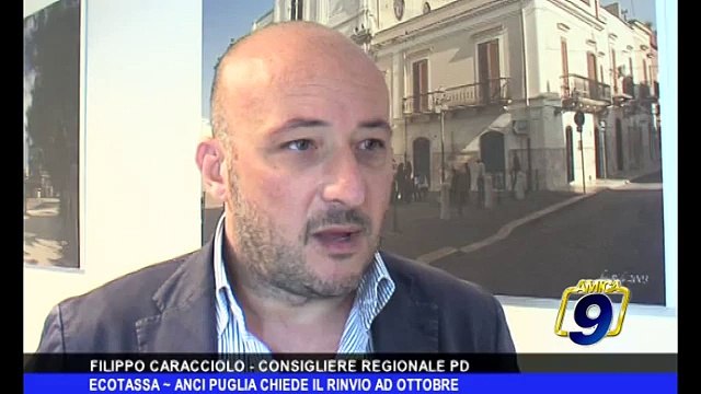 Ecotassa | L'Anci Puglia chiede rinvio ad ottobre