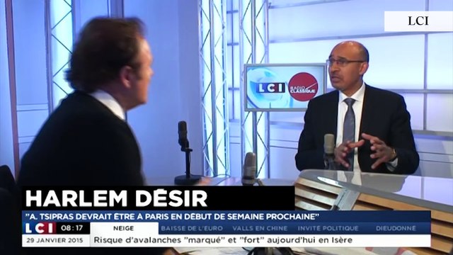 TextO’ : Harlem Désir : Les Grecs ont aussi fait le choix de rester dans l'Europe