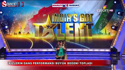 İkizlerden inanılaz dans performansı
