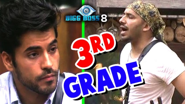 Bigg Boss 8: Gautam Called 3rd Grade Person By Ali Mirza | Shocking