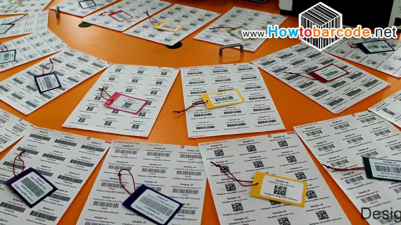 How to modify existing barcode label