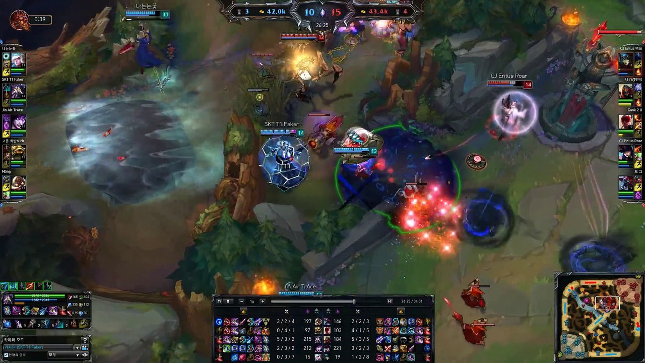 SKT T1 Faker - Kassadin vs Zed - KR LOL SoloQ Highlights