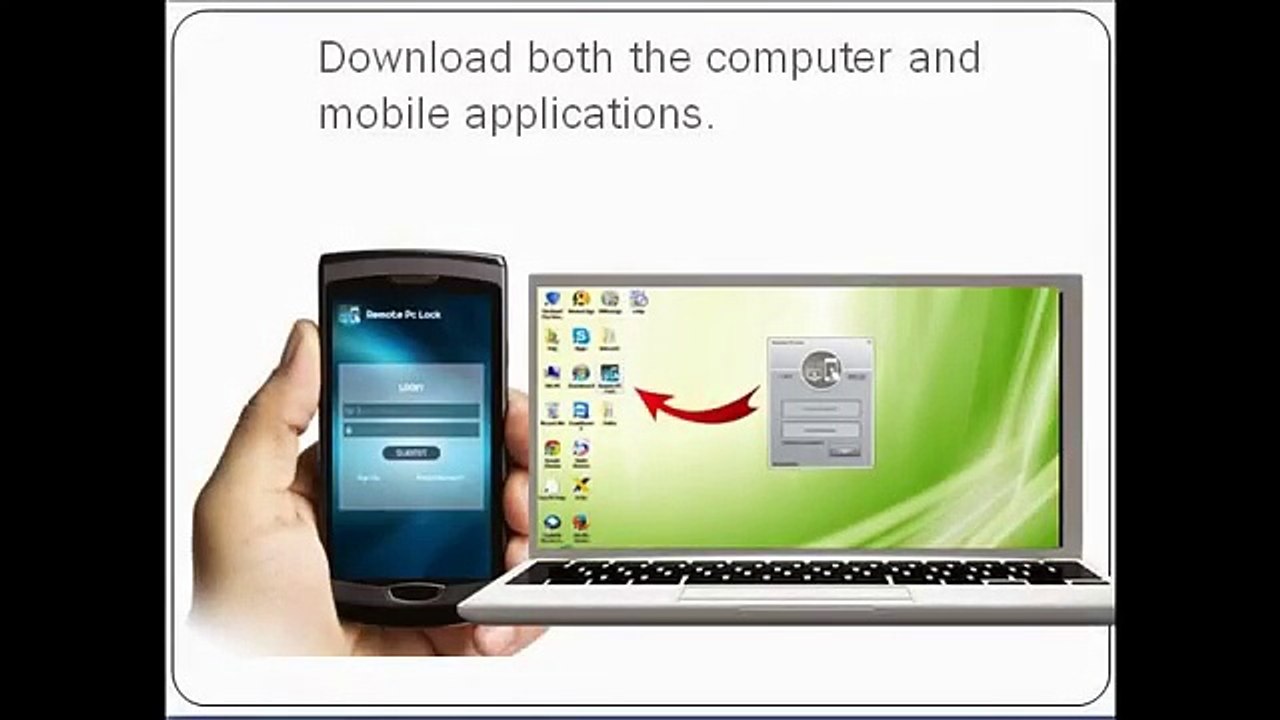 Security lock for PC | Wireless PC lock | Deskt...