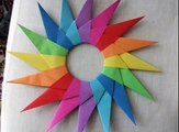 Six-pointed Modular Star Origami (Video Tutorial)