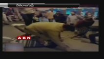 Railway police caught on camera thrashing physically challenged man  (29-01-2015)