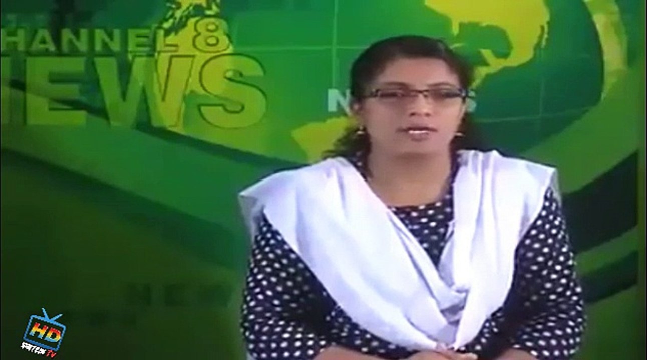 Female Anchor fail blooper 2015