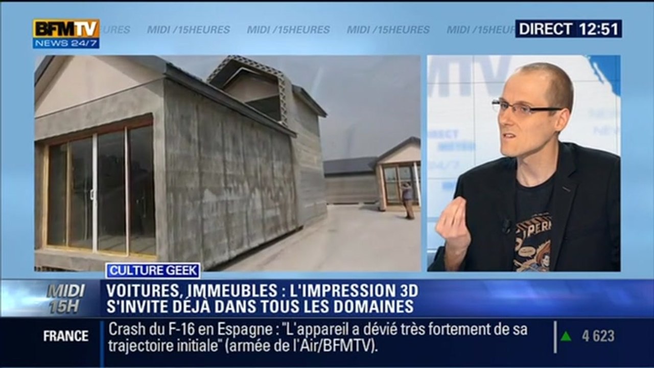 Culture Geek: Bientôt des voitures, des maisons et des immeubles imprimés en 3D - 29/01