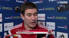 Sheffield United v Tottenham 2 - 2 - Nigel Clough Interview - 28-01-2015