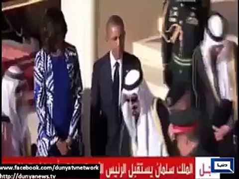 Saudi King leaves Obama in the middle of meeting for prayer break