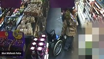 Woman Caught On Camera Getting Up From Wheelchair To Shoplift