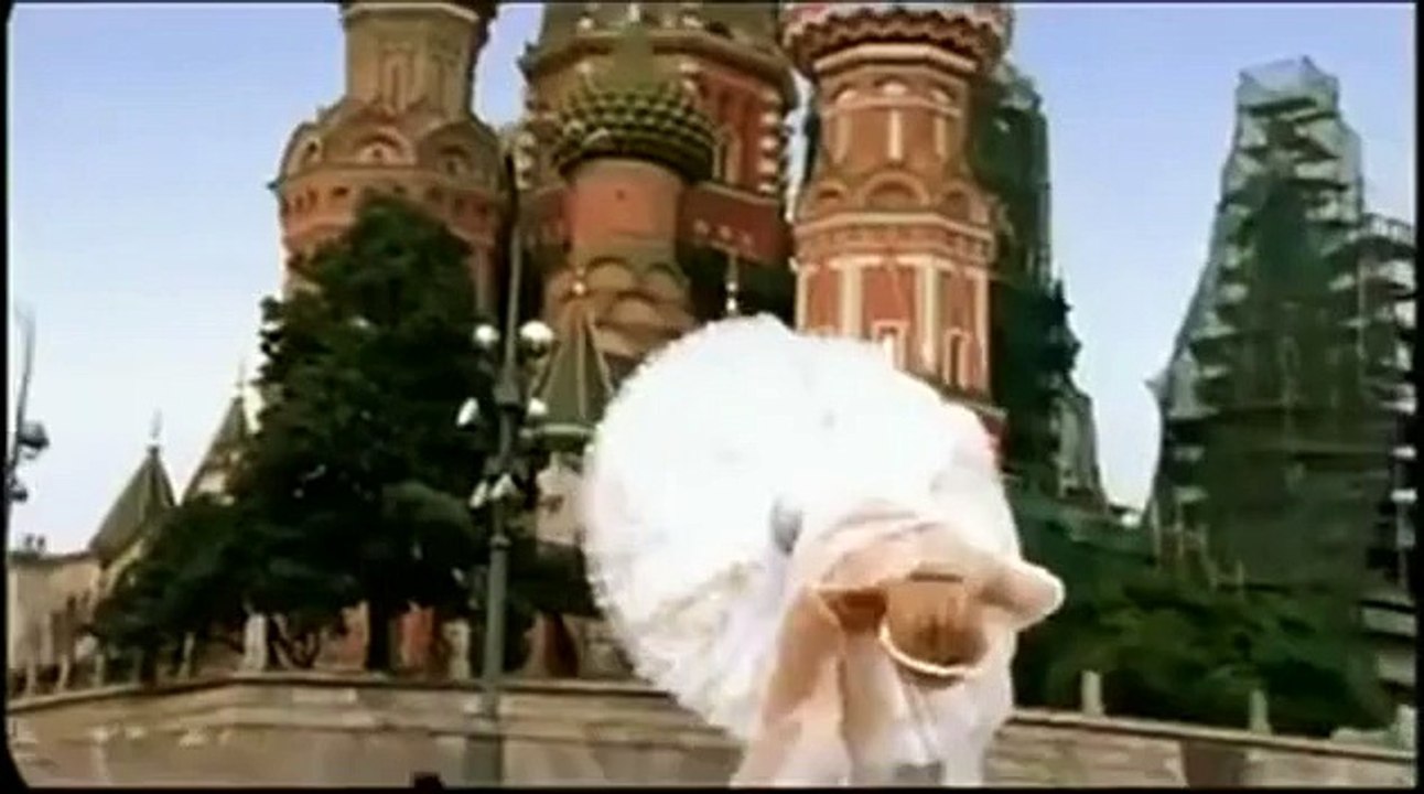 Russian dance performed by Anastasia Volochkova overdubbed by Gilbert Becaud`s Nathalie