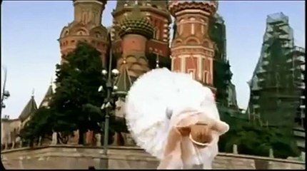 Russian dance performed by Anastasia Volochkova overdubbed by Gilbert Becaud`s Nathalie
