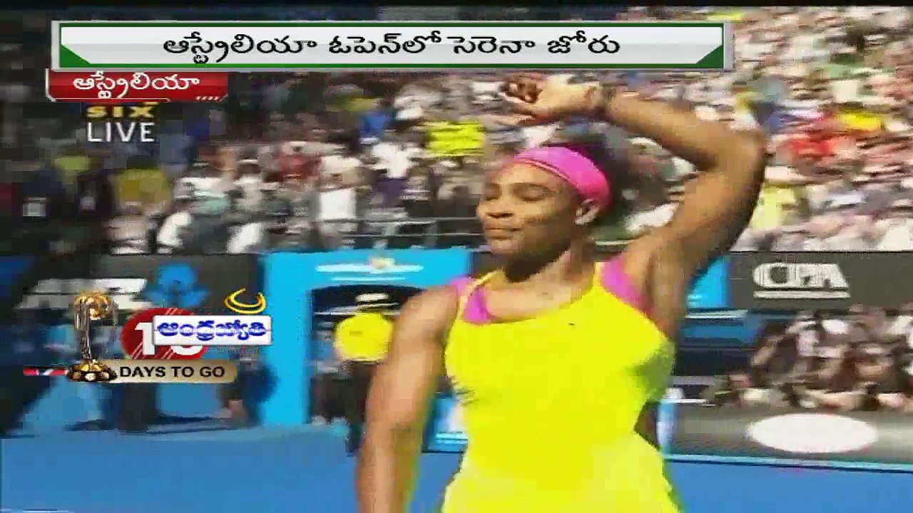 Australian Open : Serena, Sharapova into Aussie final (29 - 01 - 2015)