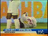 Liga de Quito 4 - 1 Sporting Cristal, noche blanca 2015