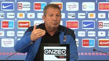 Rolland Courbis avant FC Lorient vs MHSC (23ème journée L1)