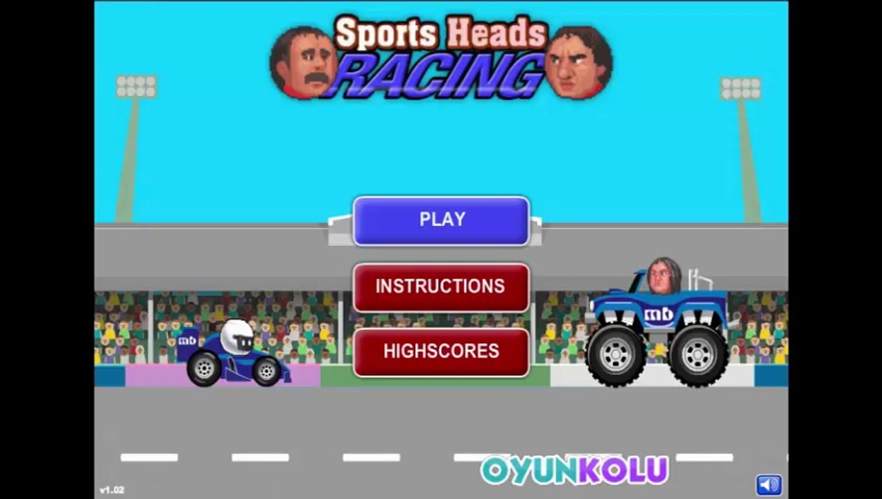 Sporcu Kafalar Araba Yarışı Oyununun Tanıtım Videosu