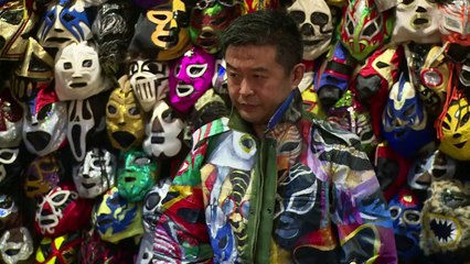 Chinese artist hides in art to express emotions