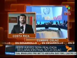 Celac 2015: Costa Rica entrega hoy presidencia pro tempore a Ecuador