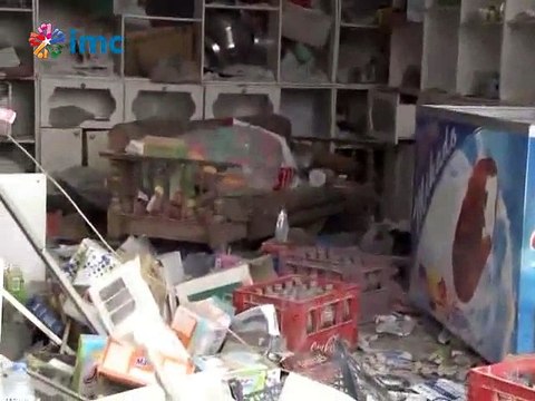 imc tv IŞİD saldırısında harabeye Kobani sokaklarını görüntüledi