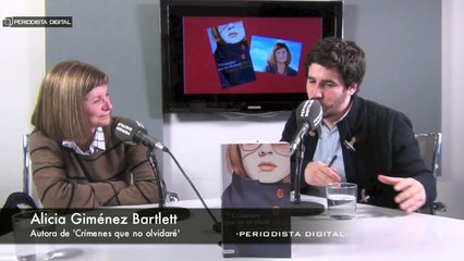 Alicia Giménez Bartlett, autora de 'Crímenes que nunca olvidaré'. 28-1-2015