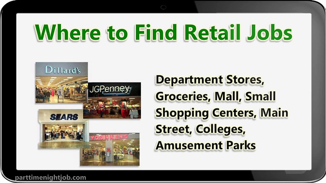 How to Easily Find Retail Jobs