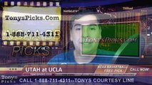 UCLA Bruins vs. Utah Utes Free Pick Prediction NCAA College Basketball Odds Preview 1-29-2015