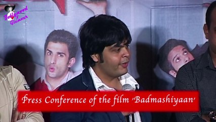 Press Conference of the film 'Badmashiyaan'