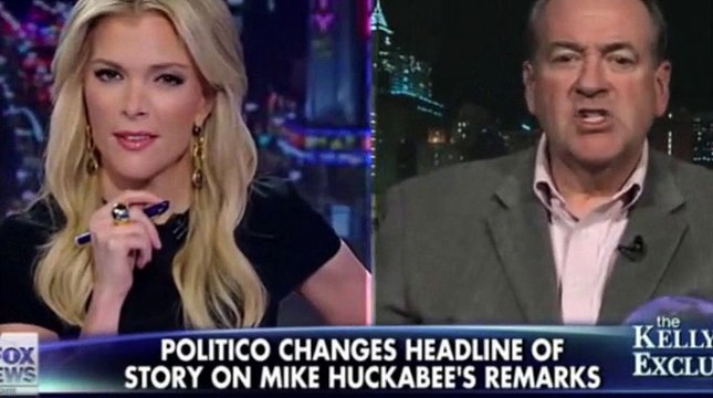 Megyn Kelly shows Mike Huckabee it is he who lives in the bubble