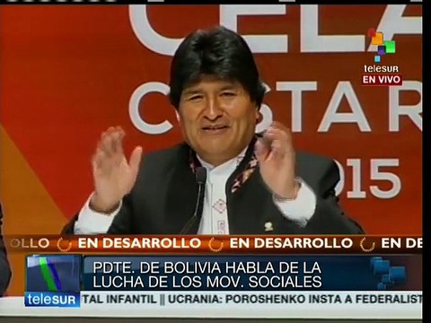 Capitalismo e imperialismo hacen mucho daño a la vida y humanidad: Evo