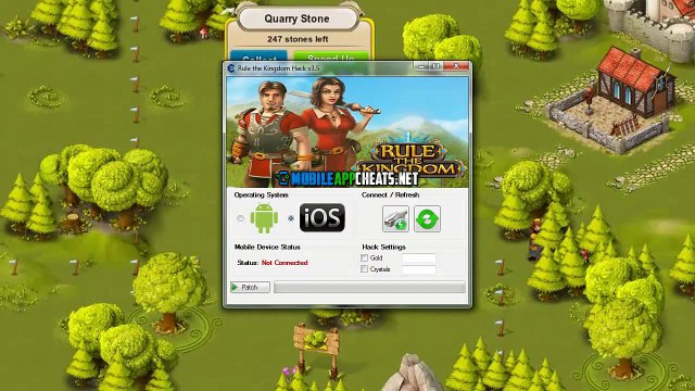 Rule the Kingdom Hack Tool get unlimited Gold and Crystals 2014