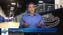 Sluggersville Indoor Batting Cages Philadelphia         Incredible         Five Star Review by Tom K.