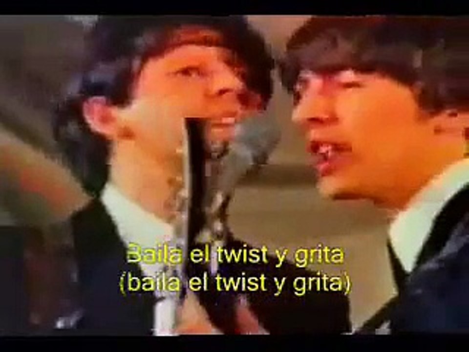 The Beatles "Twist And Shout" (Subtitulos Español) {Miros Mar}¸.•*¨*• ♪♫