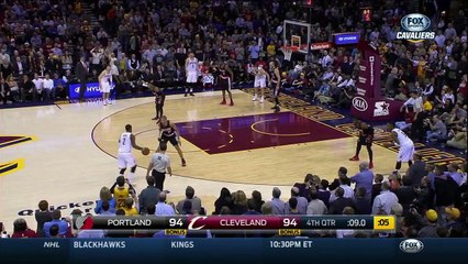 Kyrie Irving Drains Game Winner - Blazers vs Cavaliers - January 28, 2015 - NBA Season 2014-15