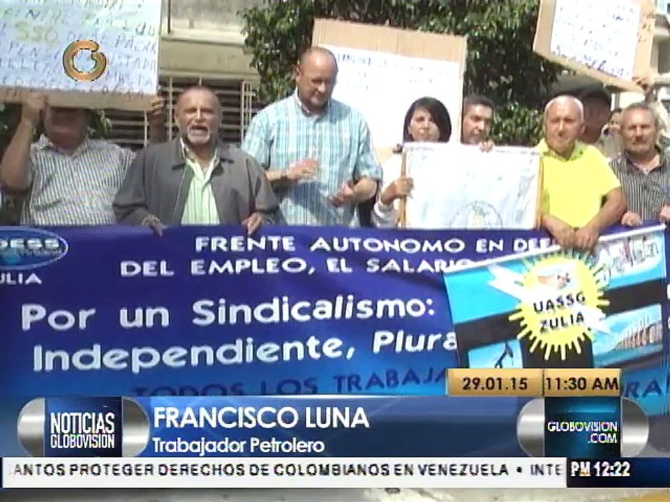 Exigen aumento salarial en el Zulia