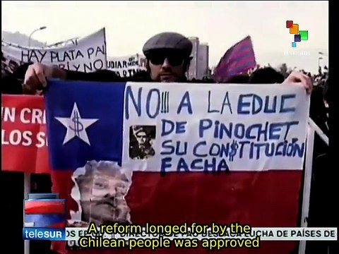 Chilean legislators approve education reform