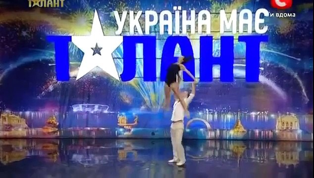 Ukraine's Got Talent AMAZING DANCE ! Duo Flame Je t'aime Lara Fabian