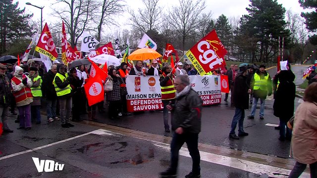 VOtv Manifestation des syndicats