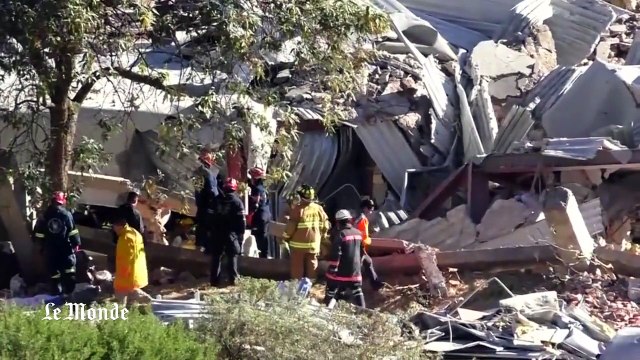 Une violente explosion détruit un hôpital de Mexico
