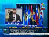 Celac debe consolidar alianzas con otros organismos regionales: Solís