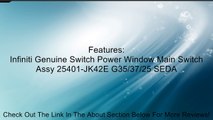 Infiniti 25401-JK42E, Door Window Switch Panel Review
