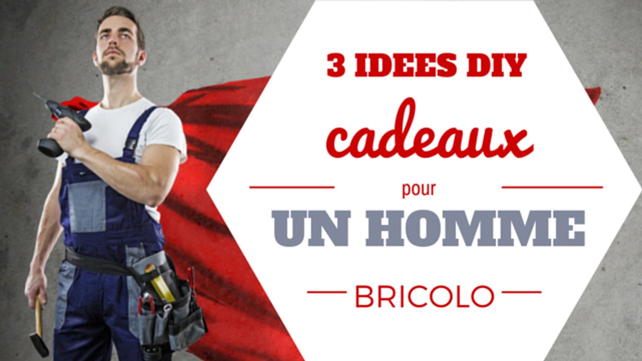 DIY: Réaliser facilement 3 idées cadeaux pour la Saint Valentin pour offrir à un homme bricoleur