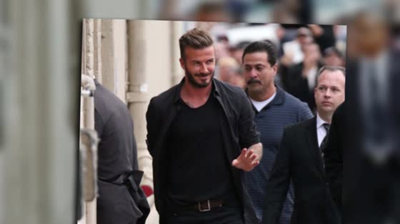 David Beckham zu Gast bei Jimmy Kimmel