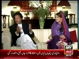 Khara Sach Reham Khan Imran Khan 9th Jan 2015- 1st Time Together- Khara Sach 9 January 2015