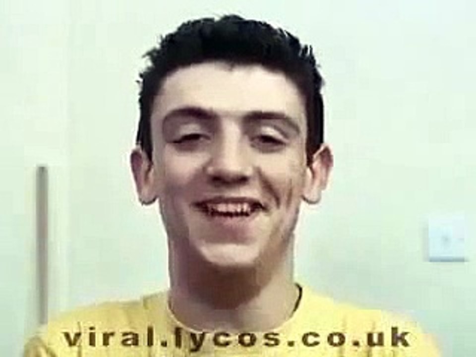 A man shows different expression on his face