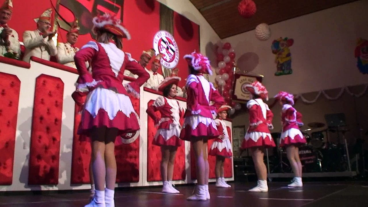 Minifunken - Galasitzung der KG Rot-Weiss Adenau 2015