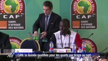 CAN-2015: la Guinée qualifiée pour les quarts au tirage au sort