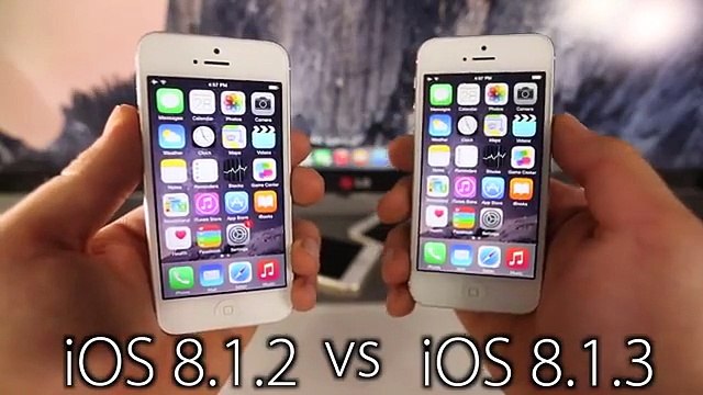 iOS 8.1.2 VS iOS 8.1.3 - Faster_ WiFi Fixed_ + What's New Review