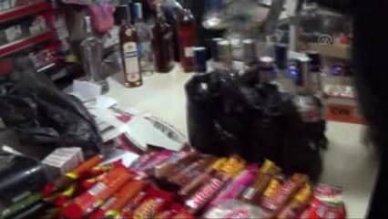 Edirne'de Kaçak İçki ve Sigara Operasyonları